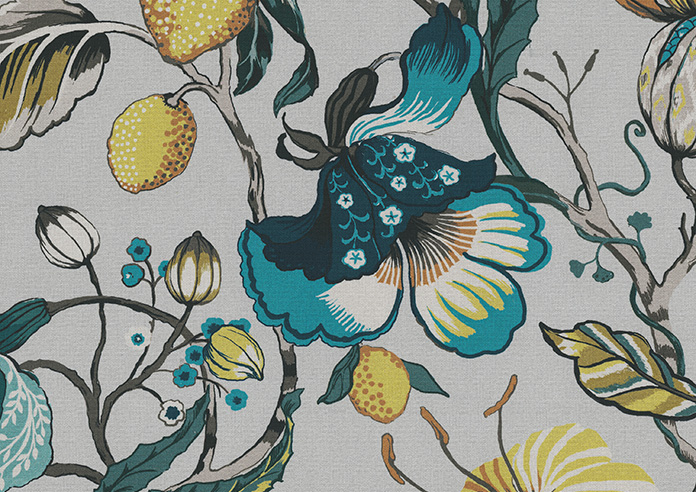 Morton, Teal - Made to Measure Curtains - Image 9